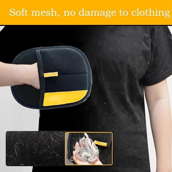 Pet Hair Removal Gloves from things like couch,cloths and etc